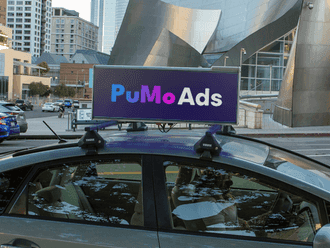 PuMo Top - Pantalla LED en techo de taxi